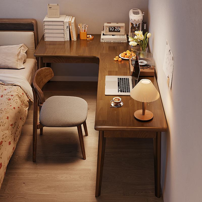 Mingzheng Furniture Factory Corner Desk Student Study Table Writing Bedroom Home Work Desktop Computer Table Corner L