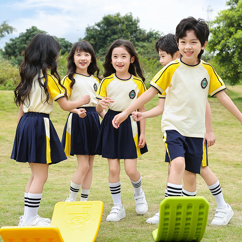 幼兒園園服中小學生校服班服六一表演服兒童運動套裝團體服裝
