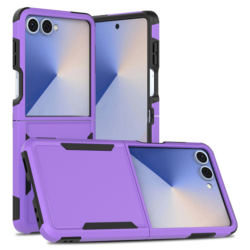 外国貿易の新しい Galaxy z flip7 携帯電話ケース四隅オールインクルーシブ落下防止サムスン上下折りたたみスクリーン保護カバー|undefined