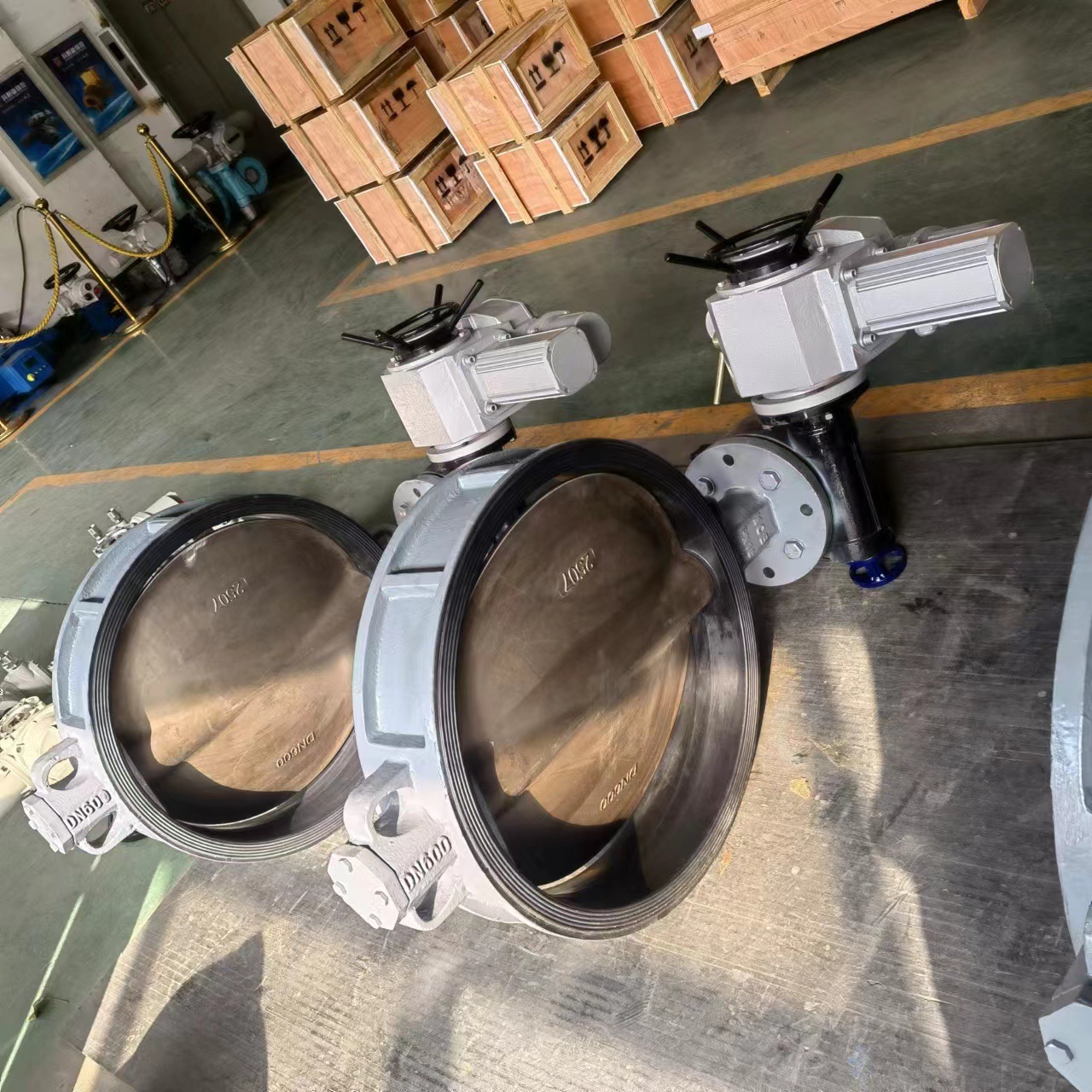 电动对夹式蝶阀D971J-16C