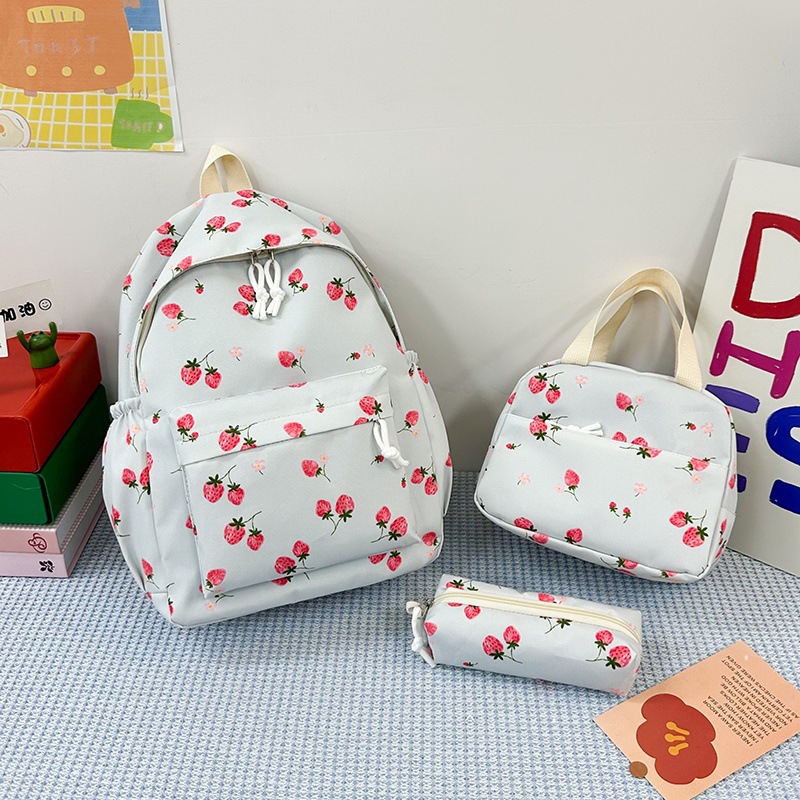 2025 nueva mochila escolar de gran capacidad de dibujos animados linda mochila para estudiantes de primaria y secundaria casual mochila de gran capacidad resistente al desgaste