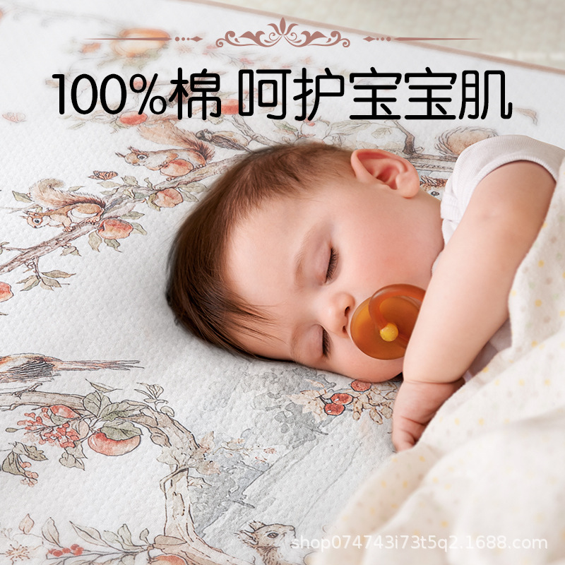 Ankor New Baby Washable Diaphragm Pad Pure Cotton Breathable Waterproof Diaphragm Pad Auntie Pad for Mattress during Period