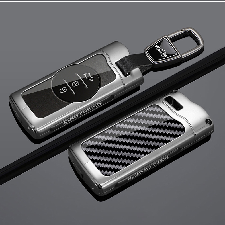 Chery Tiggo 7 Key Cover 23/24 New Model Tiggo 7 Super Edition 5X People's Edition 3X Car Metal Case with Buckle