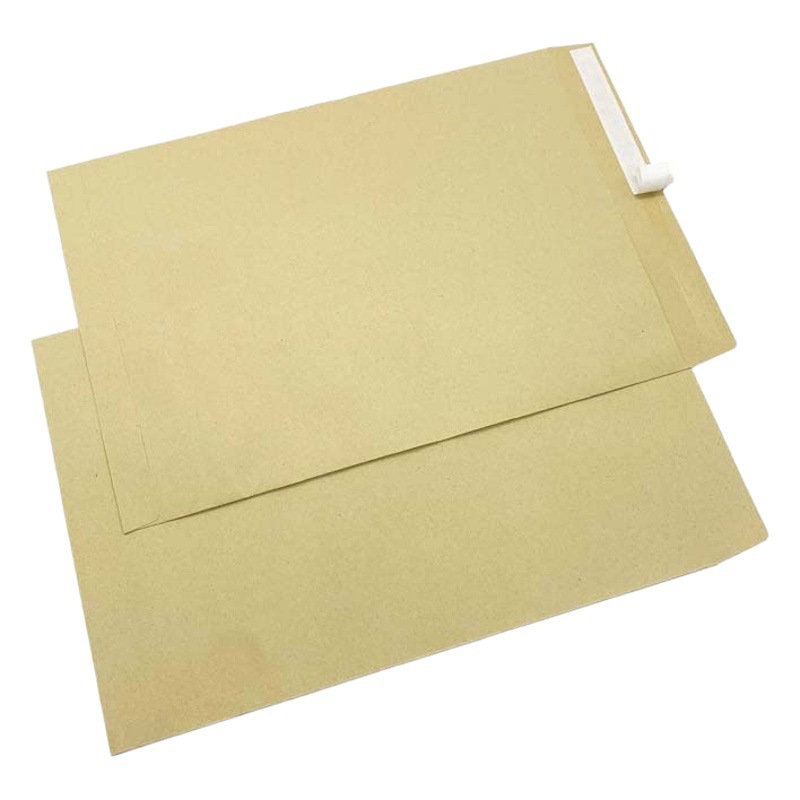 Venta al por mayor bolsa de papel envolvente No. 9 C4 blanco amarillo Kraft papel chino Gran Carta paquete A4 auto-adhesivo sellado bolsa sobre bolsa