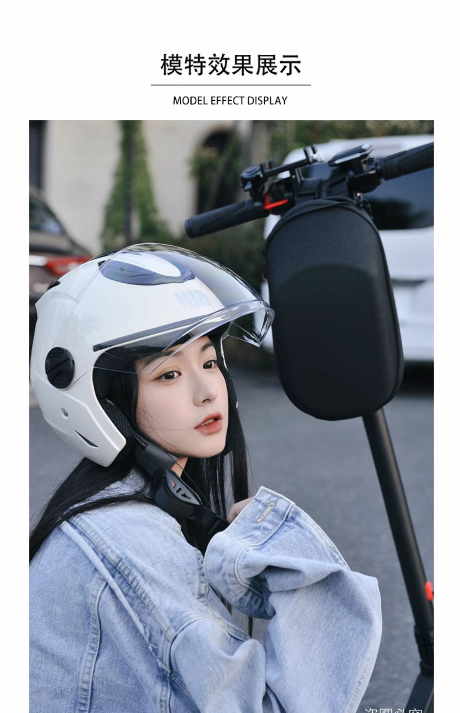 HBA electric car motorcycle 3C certification anti-fog helmet women's winter warm half helmet men's four seasons universal helmet