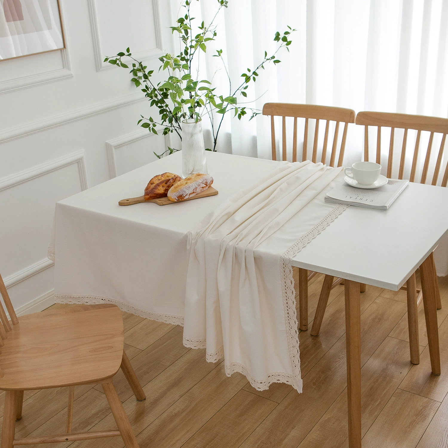 Yizhenqiyun Natural Puritors Table, хлопок, податливый белый катальский фоторный белый кафель ткань полотенце ткани грязной дымовой колонки производителя