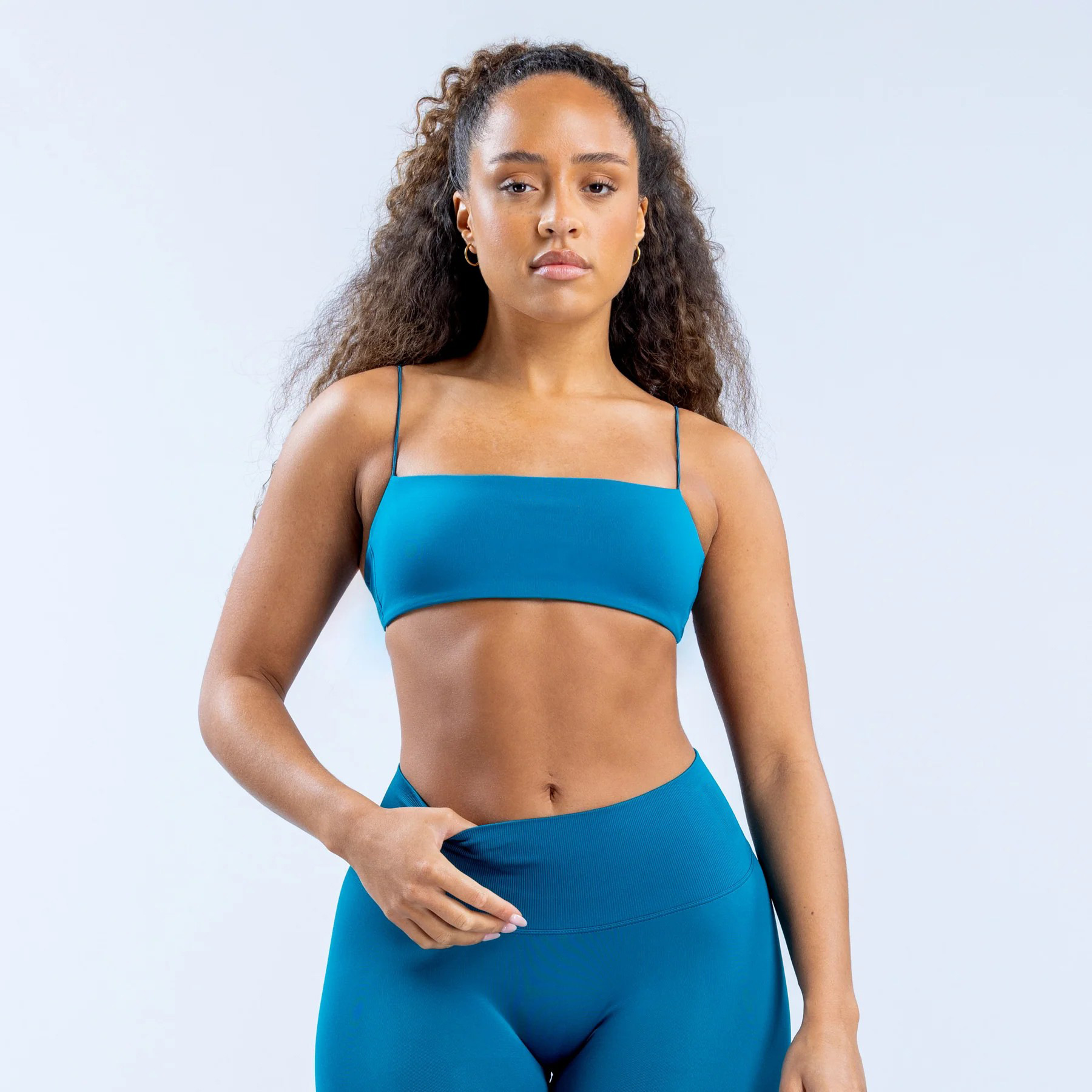 Strapless sport bh set voor dames hoge elasticiteit yoga kleding_voghion.com