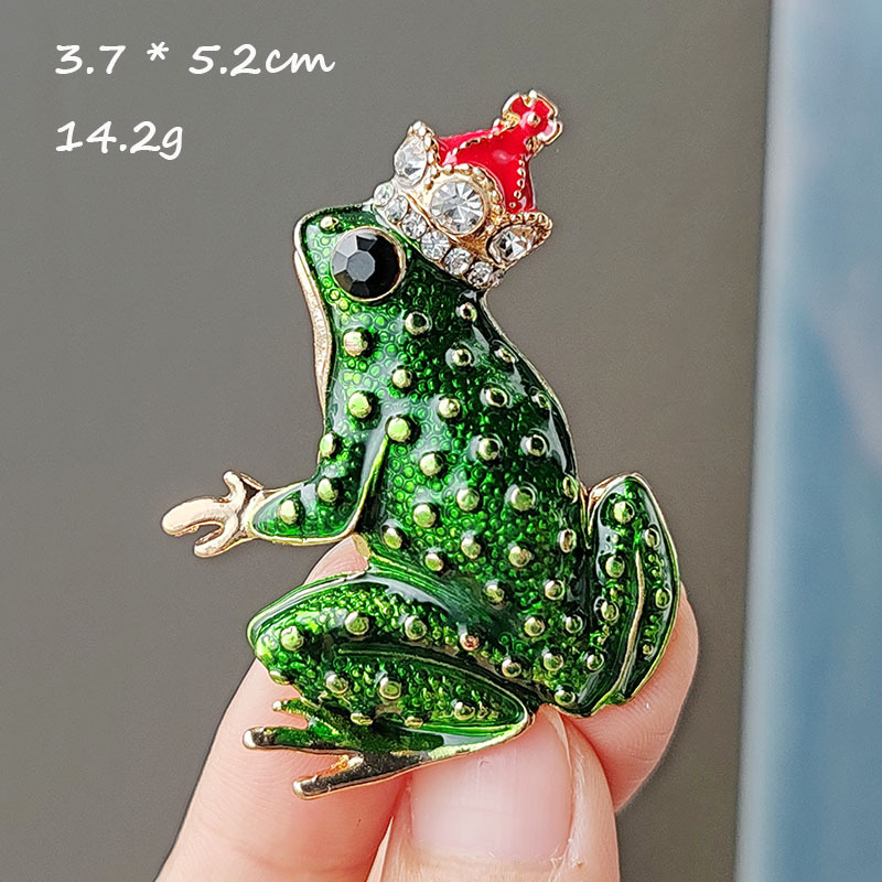 Cartoon Style Animal Alloy Inlay Rhinestones Unisex Brooches display picture 1