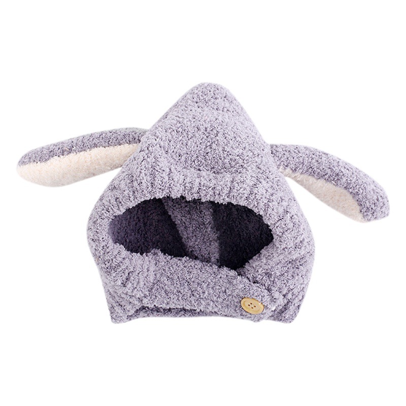 ins2022 Autumn and Winter Baby Ear Protection Hat Baby Rabbit Ear Hat Cute Korean 0-3 Years Old Wool Hat for Boys and Girls