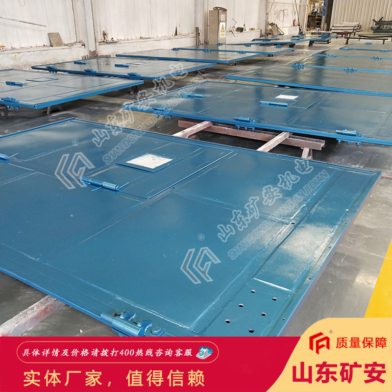 规格齐全SWM矿用无压风门 防火性能好无压风门