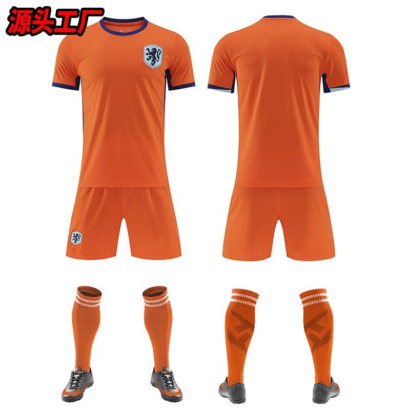 2025 juego de ropa de fútbol hombre adulto niño juego de entrenamiento camiseta de fútbol al aire libre transpirable secado rápido