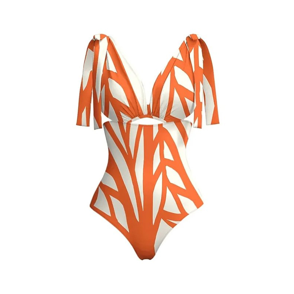 Women's Elegant Printing 2 Pieces Set One Piece Swimwear display picture 2