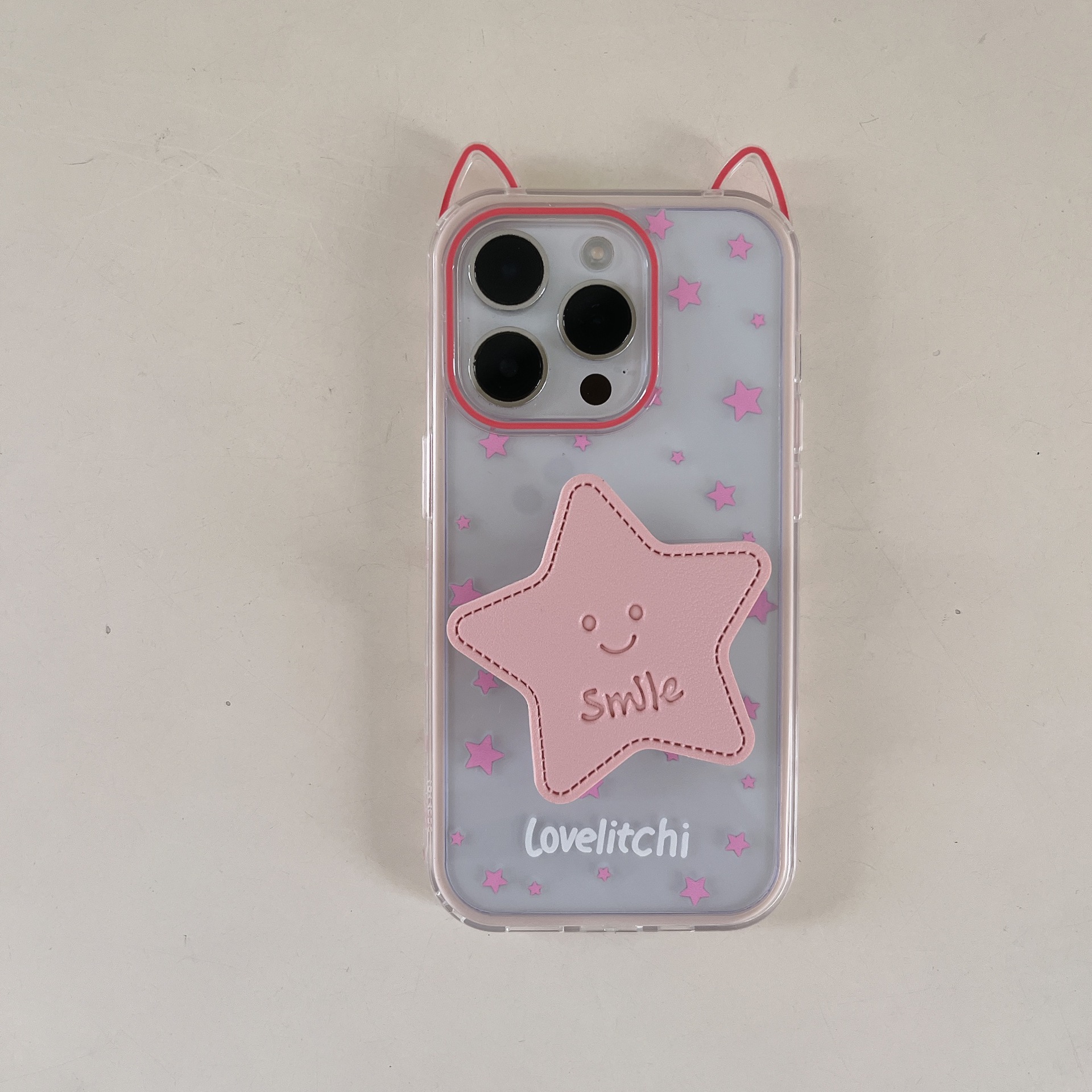 Simple estrella coreana de pantalla completa adecuada para estuche para teléfono móvil Apple 15ProMax 16