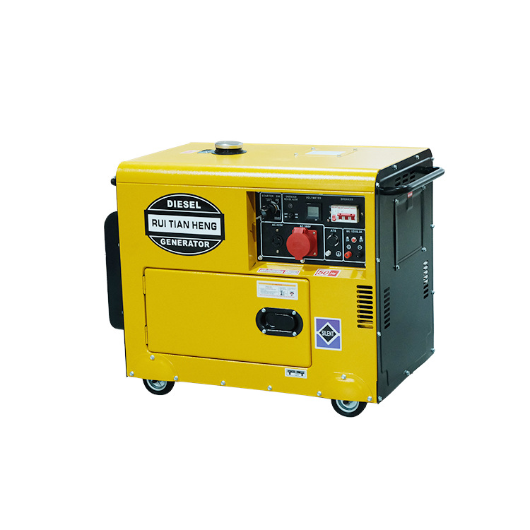 Venta directa de fábrica 3-5KW silencioso generador diesel portátil de bajo ruido fuente de alimentación de emergencia doméstica