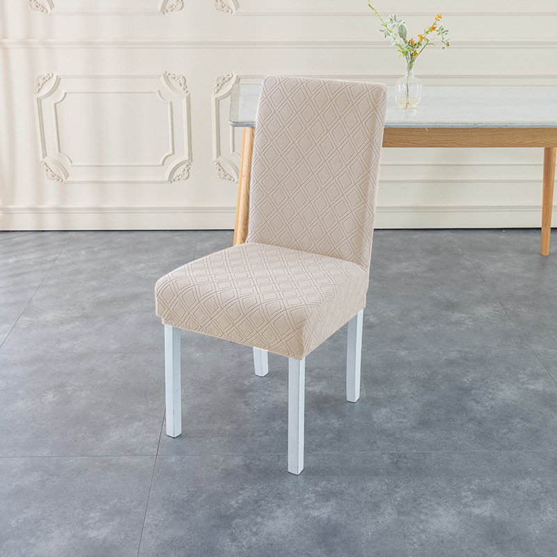 Four Seasons universal cubierta de la silla de comedor simple moderno elástico todo incluido cubierta de la silla engrosada taburete cubierta de la silla anti-gato cero