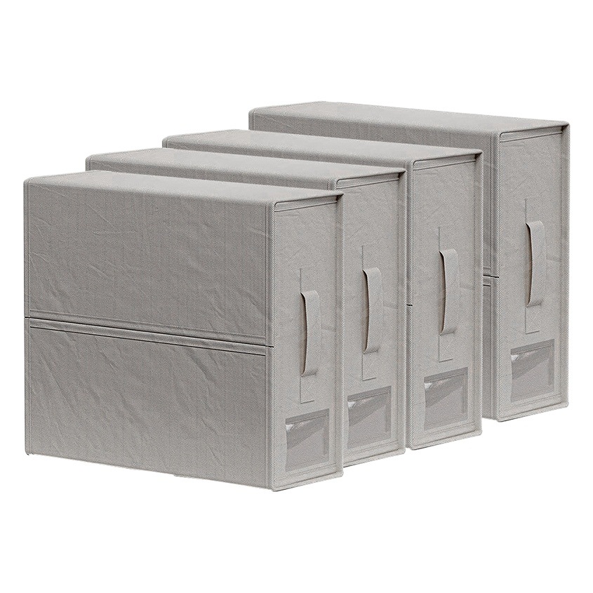 Caja de almacenamiento de ropa INS transfronteriza hogar ropa grande bolsa de almacenamiento de edredón caja de almacenamiento portátil plegable