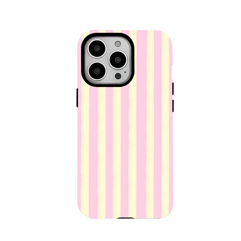 フィルム磁気吸引 2-in-1 つや消しラインストライプ携帯電話ケース Apple 15PRO/13PRO/14 外国ドロップシッピングに適しています|undefined