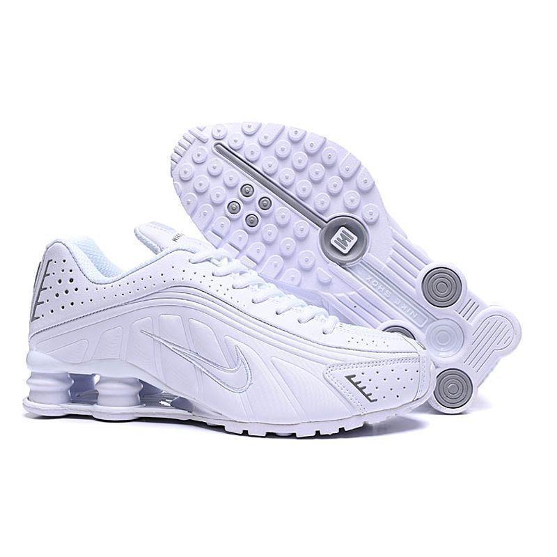 SHOX/R4NIKE 고품질 화이트 그레이