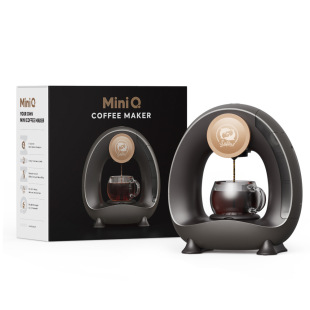 new noise-free one-click extraction mini semi-automatic coffee pot outdoor portable American coffee machine