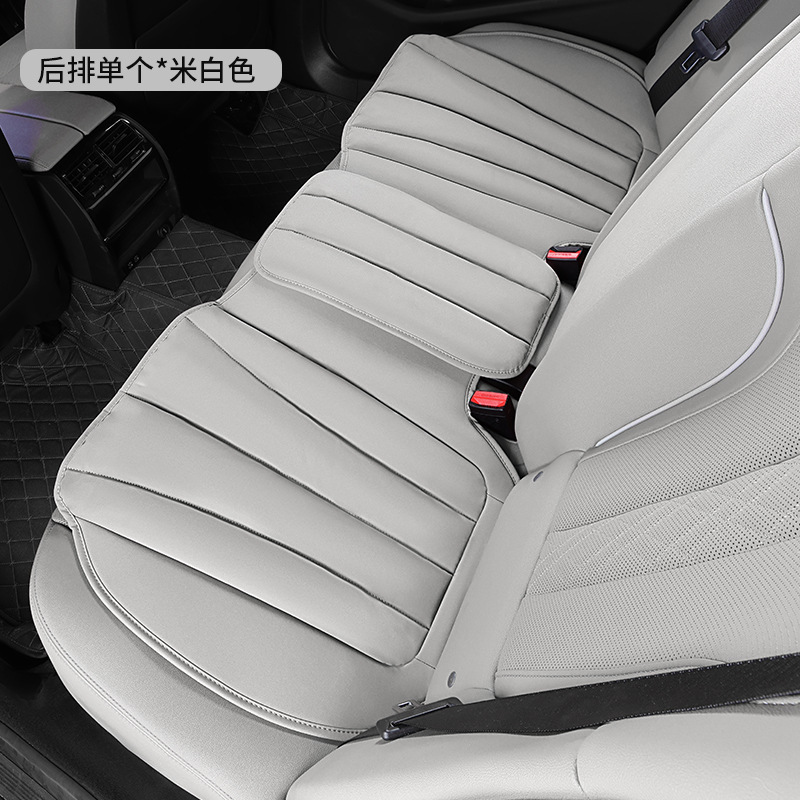 ハイエンドの新商品の自動車のシングルシートのクッションと3セットの冬のシートのクッションのスエードの革の通用する滑り止めのシートカバー|undefined