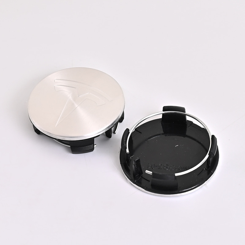 4x 58mm / 54mm Tesla Nabendeckel Felgendeckel Radkappen