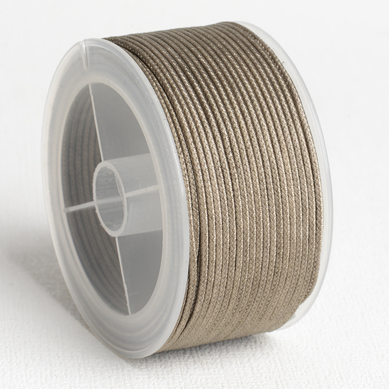 Cuerda de collar, alambre, cuerda de Ruyi de 2mm, cordón colgante, cordón colgante de jade para hombres y mujeres, cordón de mano de bricolaje duradero