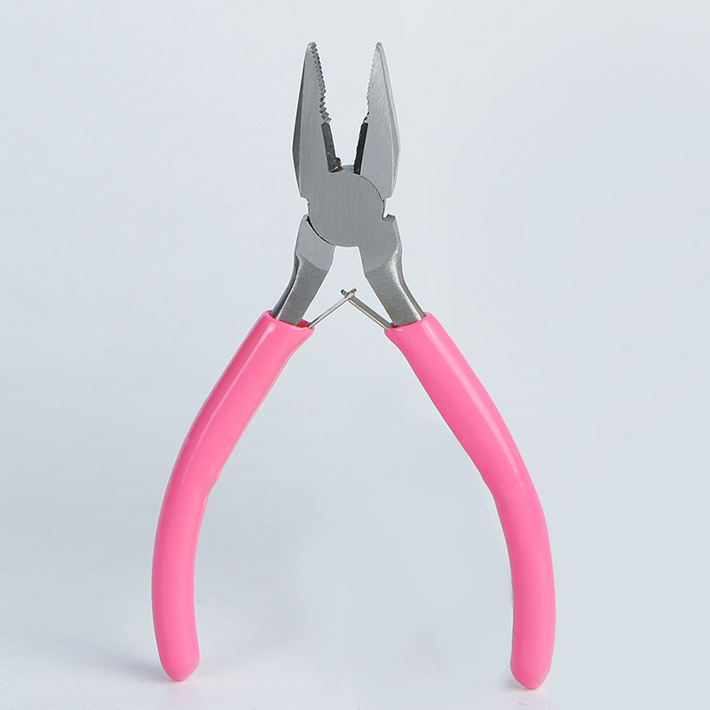 Alicates de alambre al por mayor Alicates de punta de aguja Alicates de bricolaje Mini Alicates de corte superior multifuncionales de 5 pulgadas Herramientas especiales para joyería hecha a mano