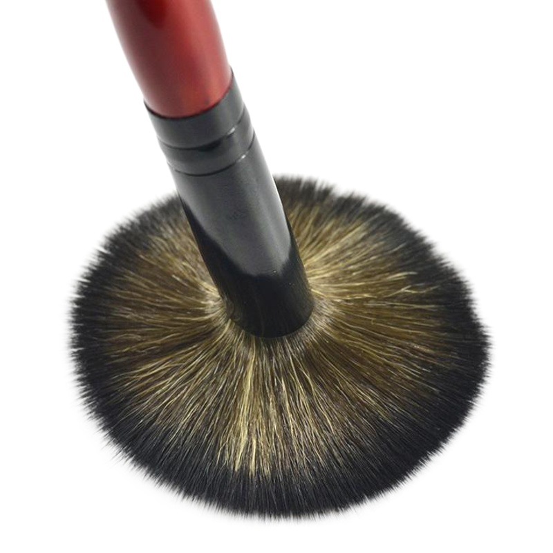 Las ventas de la fábrica de Meinaiqi se ruborizan cepillo Rouge mango de madera a granel maquillaje cepillo de maquillaje cepillo único embalaje independiente