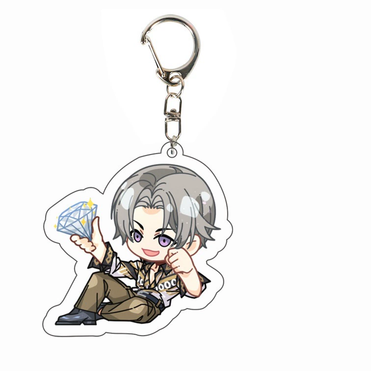 [Double layer] peripheral acrylic keychain