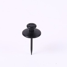 厂家锌合金爱心挂钩钉黑色古铜色金色双头钉图钉软木板照片墙挂钉