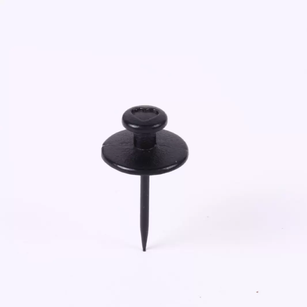 厂家锌合金爱心挂钩钉黑色古铜色金色双头钉图钉软木板照片墙挂钉