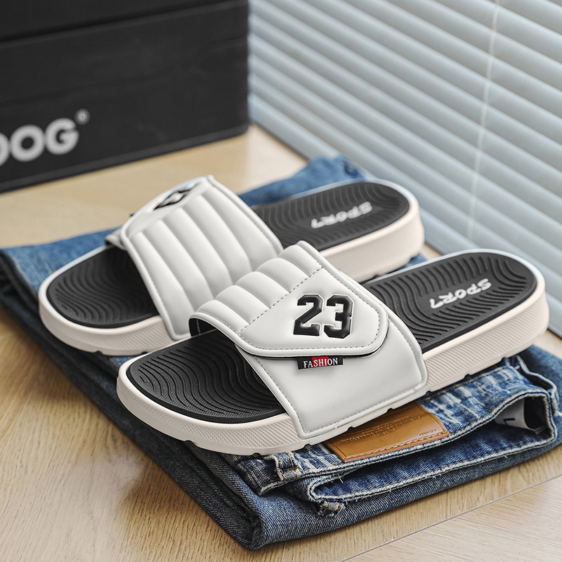Cross-Border Slippers for Men, Large Size, 2026 New Model, Adjustable for Daily Use, Suitable for Outdoor and Indoor Use, One-Strap Slippers Cross-Border Slippers for Men, Large Size, 2026 New Model, Adjustable for Daily Use, Suitable for Outdoor and Indoor Use, One-Strap Slippers