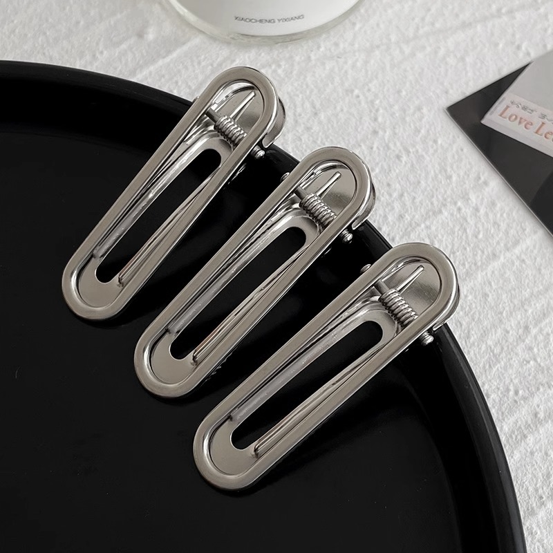 Horquilla de metal de alta calidad para otoño e invierno clip para flequillo en la frente femenina