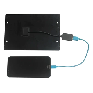 7W 5V ETFE太阳能板充电板器i 手机移动电源充电器充3.7V-5V电池