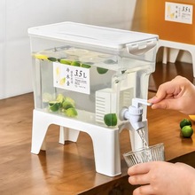 冰箱冷水壶家用带龙头调酒桶简易饮水机水果汁冷饮奶茶桶商用摆摊
