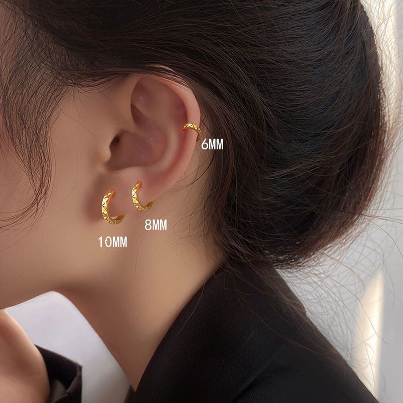 Earrings, 8mm