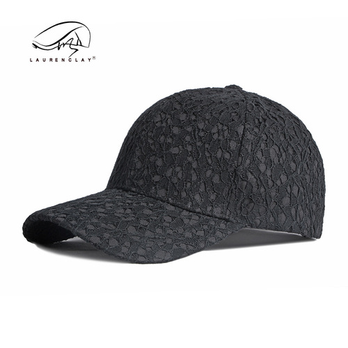 Cross-border hat children's baseball cap new solid color lace comfortable breathable duckbill hat outdoor casual sun hat