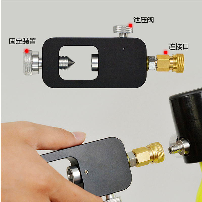 Respirador DE BUCEO adaptador guía cilindro grande pequeño cilindro tubo de respiración accesorios especiales