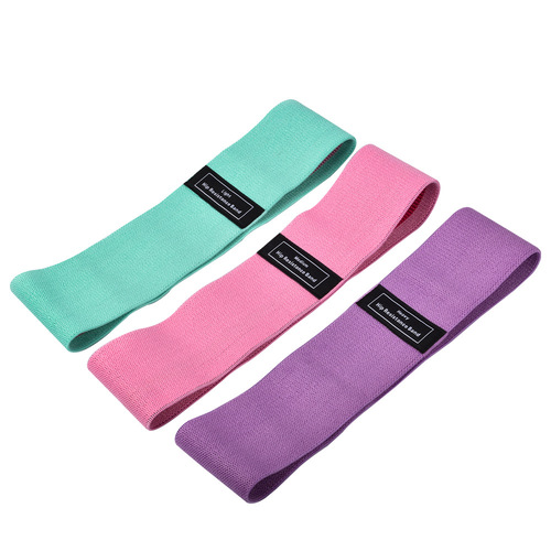 Elastic band, pull band, fitness resistance band, yoga band, knitted training band, resistance circle, cross-border hip circle, squat band