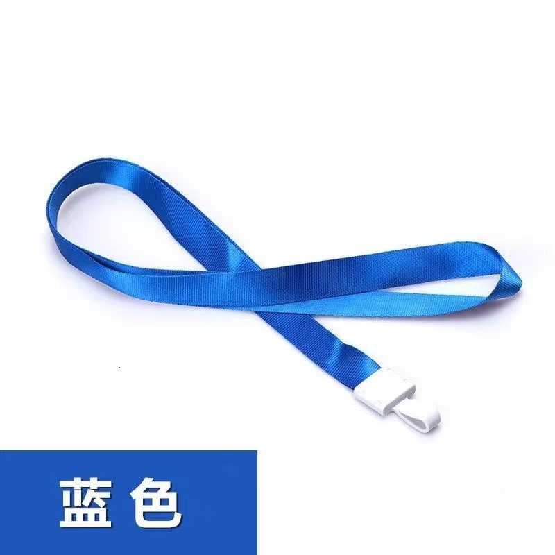 Cubierta de tarjeta al por mayor cordón correa de cordón de hebilla integrada correa de cordón correa de identificación de estudiante de empleado de marca cordón de cuello colgante