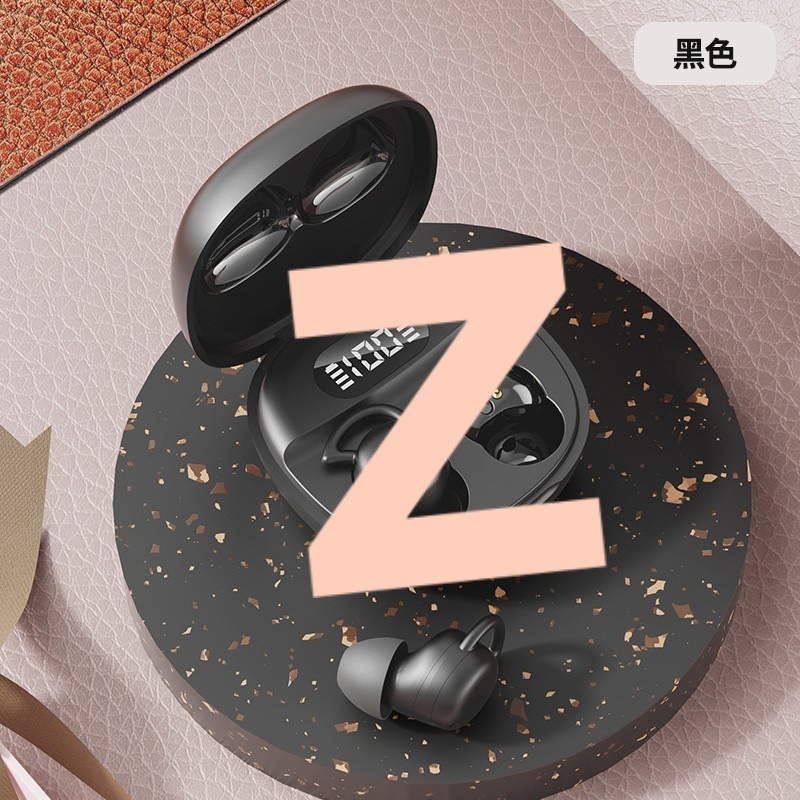 X55隐形睡眠耳机骨传导迷你超小降噪数显超长续航马卡龙蓝牙批发|undefined