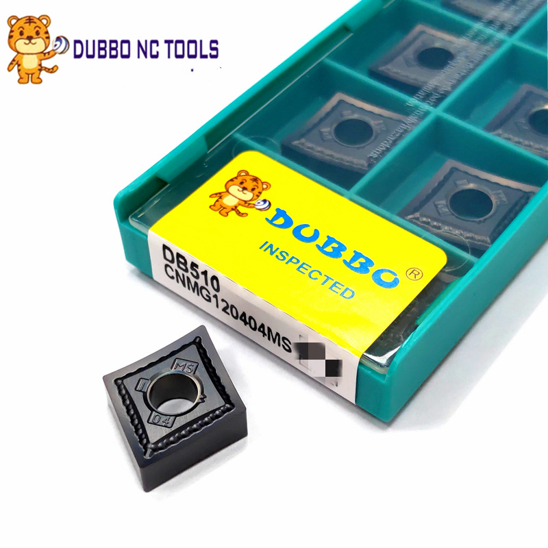 肯纳槽型CNMG120404/08MS DB510钢不锈钢高温合金淬硬加工刀片批