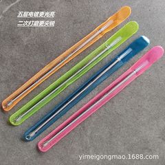 Factory wholesale electroplated stainless steel pointed colorful powder acne needles pimple needles acne needles blackhead needles pimple needles