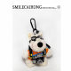 Original Cute Camera West Highland Cartoon Puppy Plush Pendant Bag Hanging Doll Keychain Creative Gift