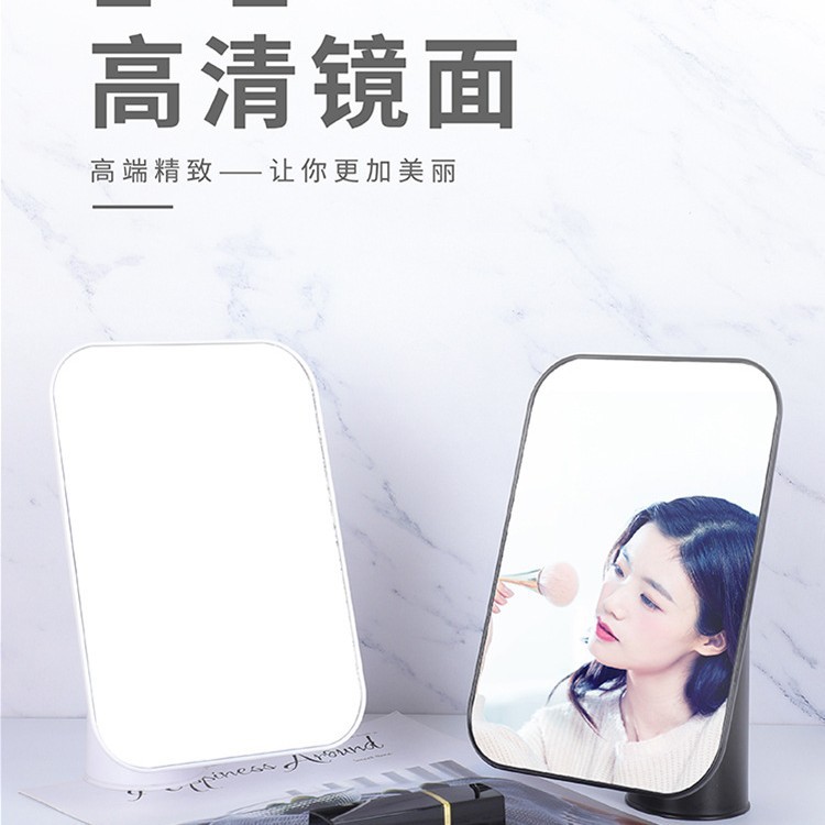 Estilo nórdico simple mesa giratoria espejo de maquillaje moda creativa HD belleza espejo al por mayor espejo de escritorio