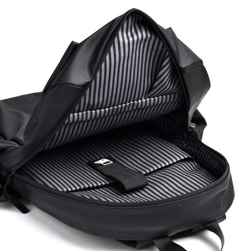 Factory new computer backpack fashion trend simple solid color travel backpack large capacity backpack wholesale