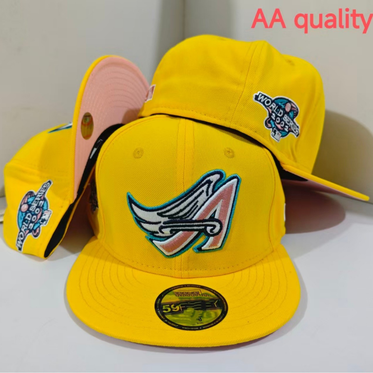 Gorra de Béisbol de Comercio Transfronterizo al por Mayor 2025, con Bordado de Letras con Patrón AA, Gorra de Visera Plana Moderna para Hombre