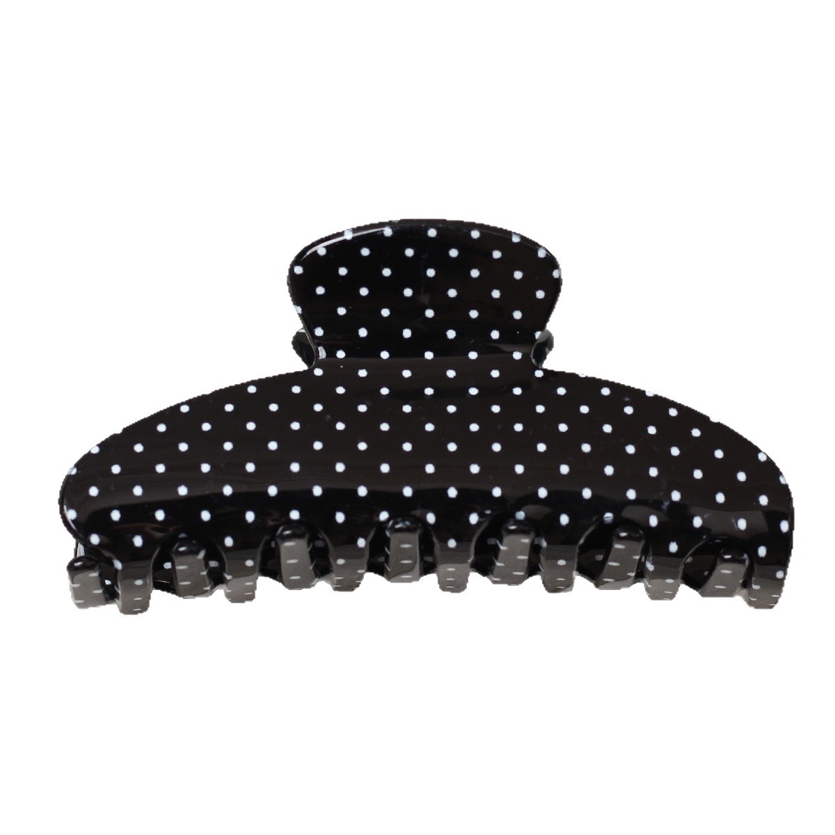 Moda retro punto de onda imitación acético clip de agarre semijay con un dulce sentimiento de alta calidad clip de tiburón clip de pelo accesorios para el cabello image 6