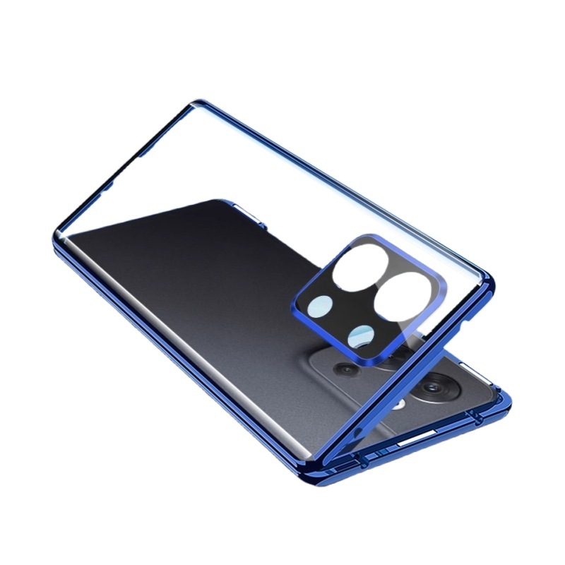 OPPO reno 13pro携帯ケース万磁王両面ガラス保護鏡亮面金属磁気吸引全包カバーを適用する|undefined