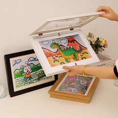 写真立てをめくるアマゾンクロスボーダーa 3a 48.5x11子供の絵の展示フレームに保存します。